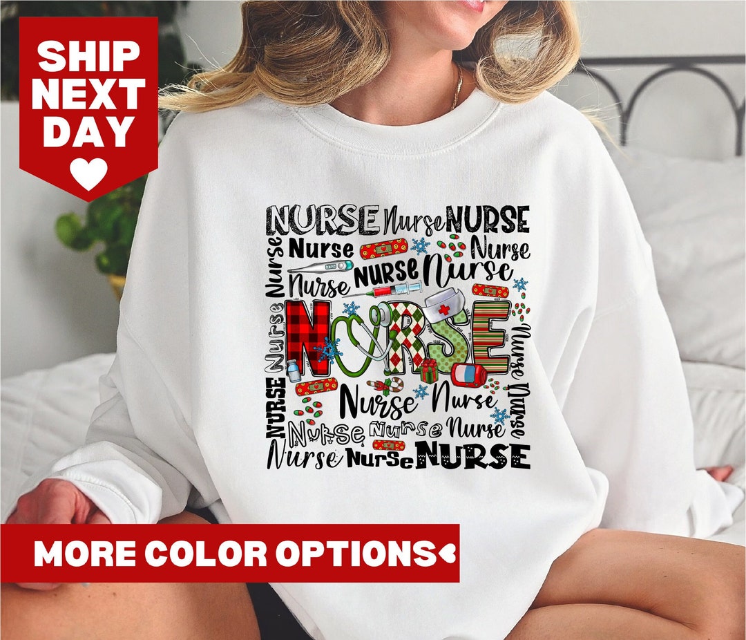 Christmas Nurse Shirt, Nurse Crew Shirt, Merry Christmas Shirt, Gift