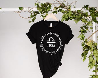 Libra Shirt, Libra Zodiac Shirt, Astrology Shirt, Zodiac Signs Shirt, Libra Sweatshirt, Libra Gift, Zodiac Signs Gift, Horoscope Shirt