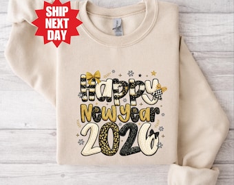 Happy New Year Shirt, New Year Shirt, New Year 2026 Shirt, New Year Crew Shirt, New Year's Eve Shirt, Hello 2026 Shirt, New Year Party Shirt