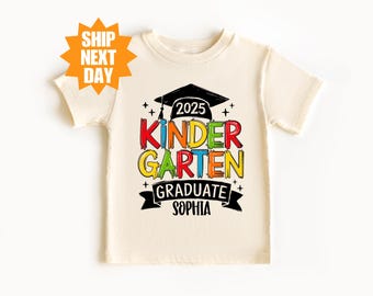 Custom Kindergarten Graduation Shirt, Kindergarten Grad Shirt, Cute Kindergarten Grad Shirt, Last Day Of School Shirt, Kids Graduation Shirt