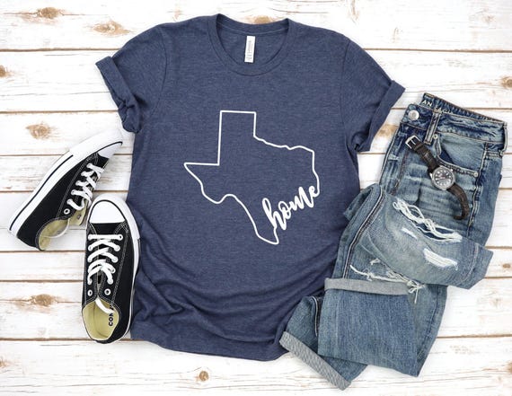 Texas Home Shirt, Texas Shirt, Texas Flag T-shirt , Texas Lovers, southern, State T-shirt, Gift for Girl, Gift for her, Gift for him
