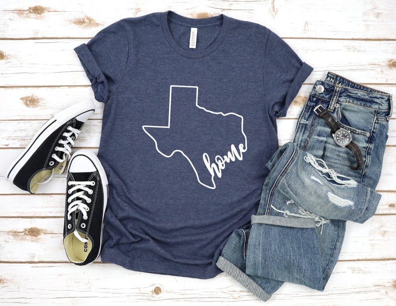 Texas Home Shirt, Texas Shirt, Texas Flag T-shirt , Texas Lovers, southern, State T-shirt, Gift for Girl, Gift for her, Gift for him image 1