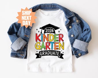 Kindergarten Graduation Shirt, Kindergarten Grad Shirt, Cute Kindergarten Grad Shirt, Last Day Of School Shirt, Kids Graduation Shirt