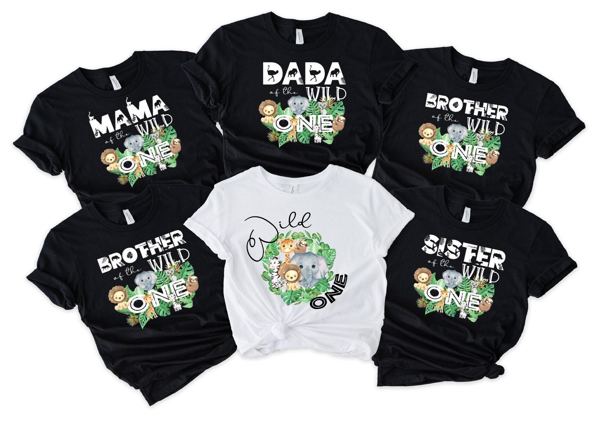 Family Safari Matching Shirts, Birthday Zoo Jungle Wild Shirts, Two Wild, Wild One, Wild One Birthday, Mom and Dad Wild Shirt, Wild Safari