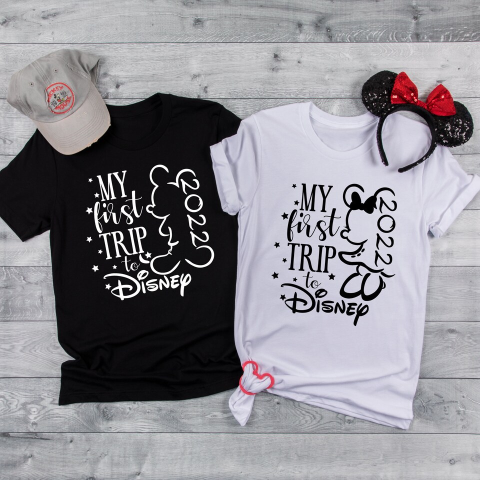 My First Disney Trip Matching Disney Shirts 2022 Disney Vacation My first disney trip matching disney shirts 2022 disney vacation