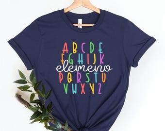 ABC Elemeno Shirt, Teacher Shirt, Kindergarten Teacher Shirt, Elemeno Shirt, ABC Shirt, Preschool Teacher Shirt, Alphabet Shirt, Kids Shirt