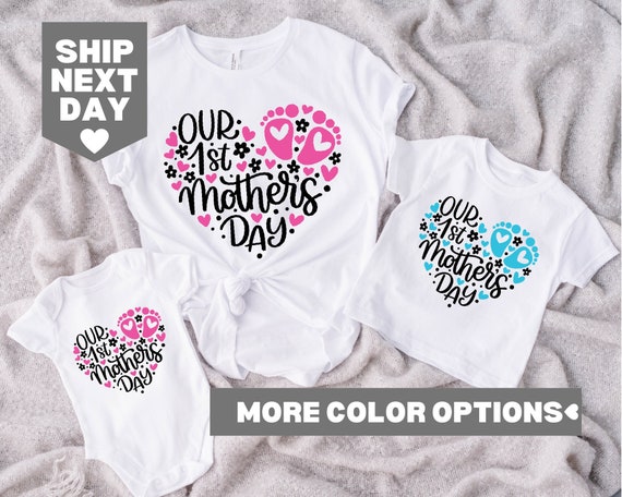 New Moms My First Mother's Day Gift T-Shirt For Women 1st New Moms My First Mother's Day Gift T-Shirt For Women 1st