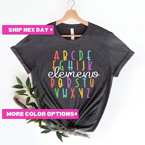ABC Elemeno Shirt, Teacher Shirt, Kindergarten Teacher Shirt, Elemeno Shirt, ABC Shirt, Preschool Teacher Shirt, Alphabet Shirt, Kids Shirt
