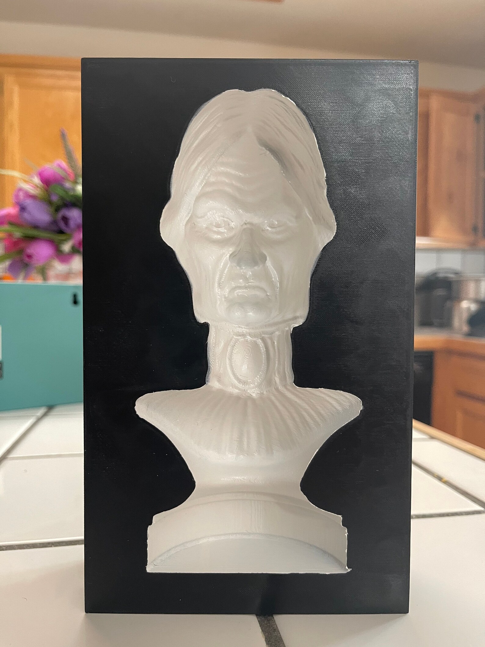 Large Haunted Mansion Uncle Lucius and Aunt Lucretia Inspired Inverted