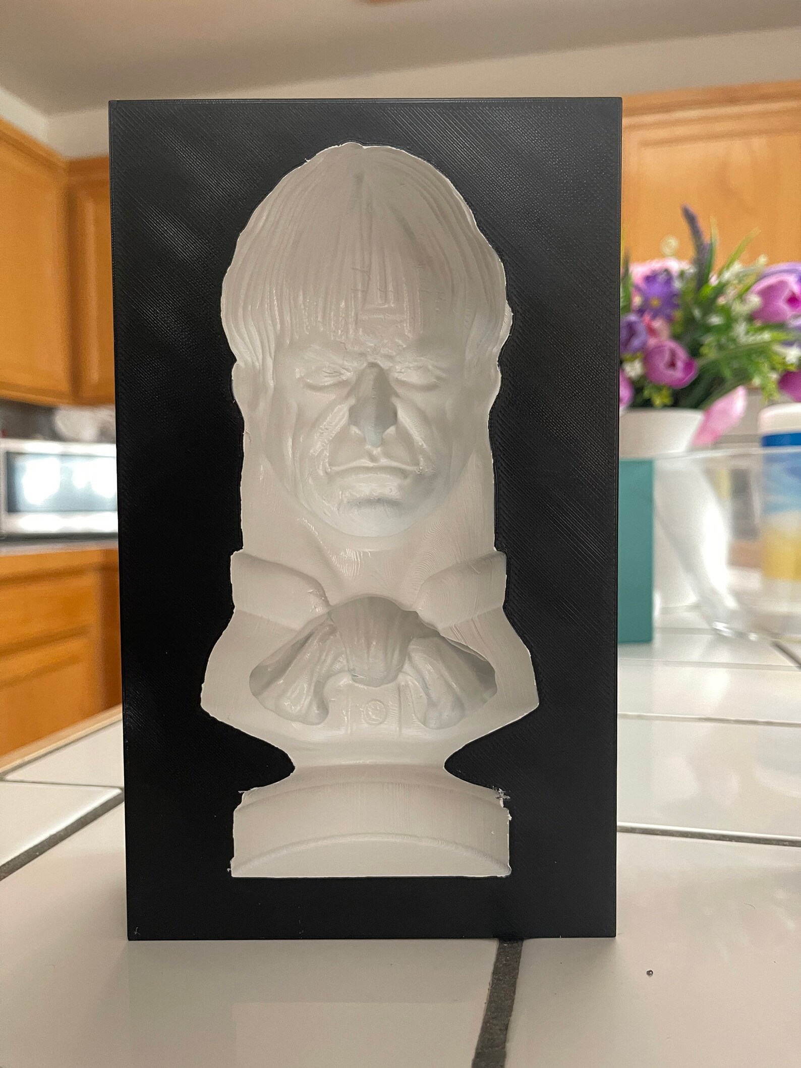 Large Haunted Mansion Uncle Lucius and Aunt Lucretia Inspired Inverted