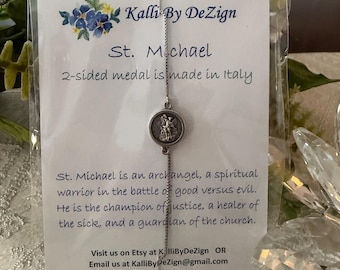 St. Michael/ Guardian Angel Michael Bracelet