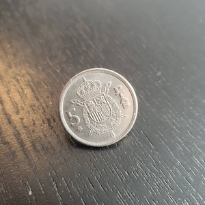Pin Pin Coin Spain 5 Pesetas