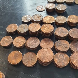 1 Cent Penny Wheat USA Choose YearGift Home DIY Minimalist Trend Mothers day Fathers Day Valentine