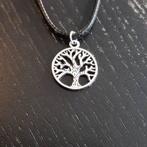 Necklace Tree of Life 45 - 50 cm Leather Type 1