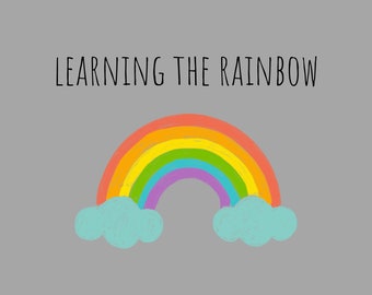 ¡Aprendiendo el arcoíris! ROYGBIV