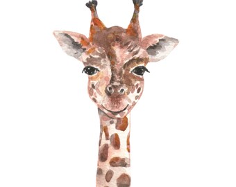 Estampado infantil-Jirafa