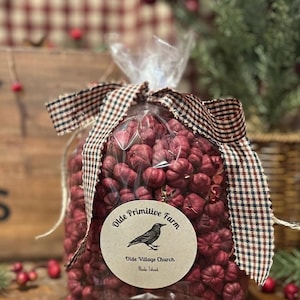 Mini Putka Pumpkins-Primitive Decor-Potpourri-Scented or Unscented