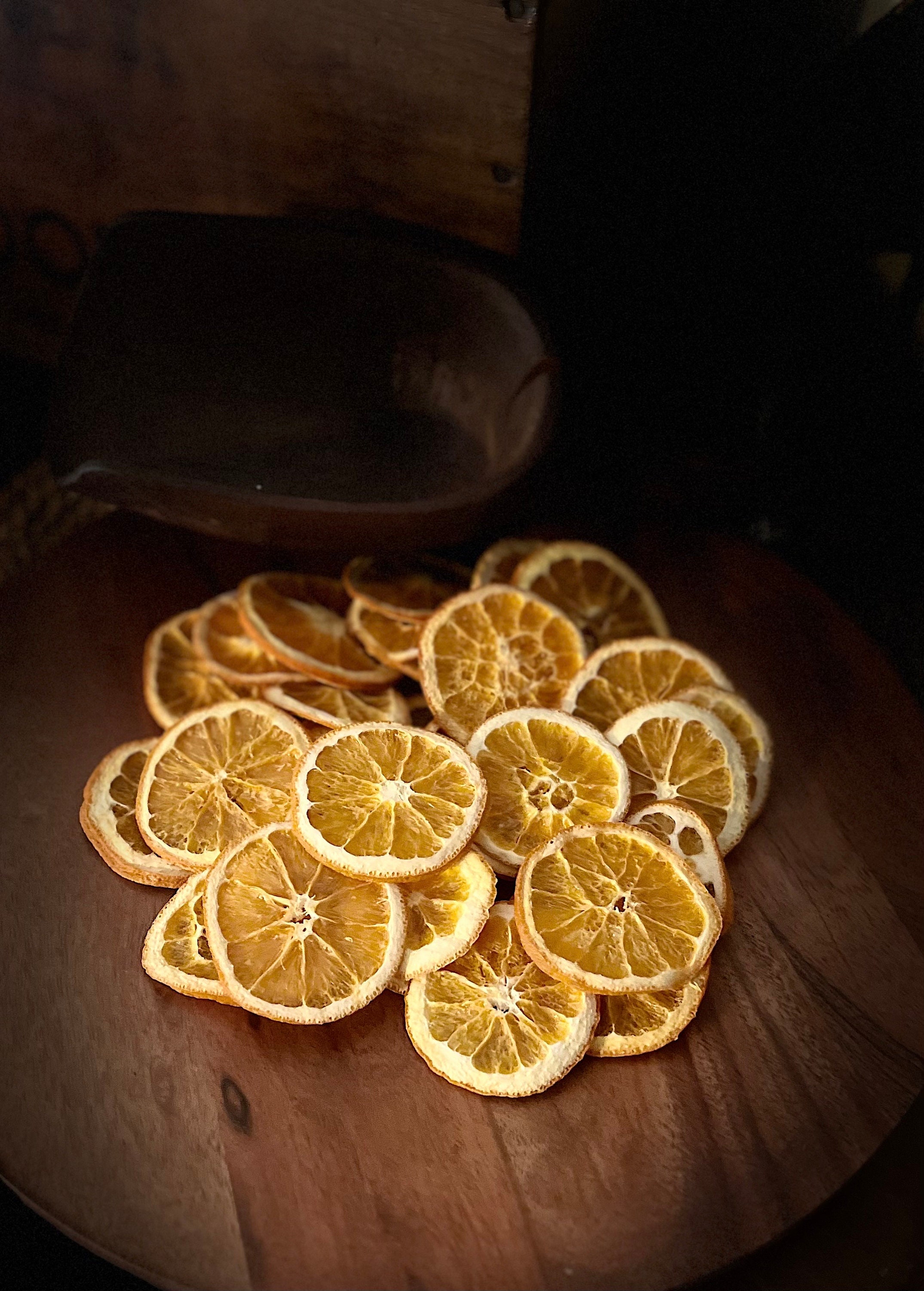 Dried Orange Slices-25 count-Potpourri-Primitive Decor-Vase Filler - Thumbnail 3