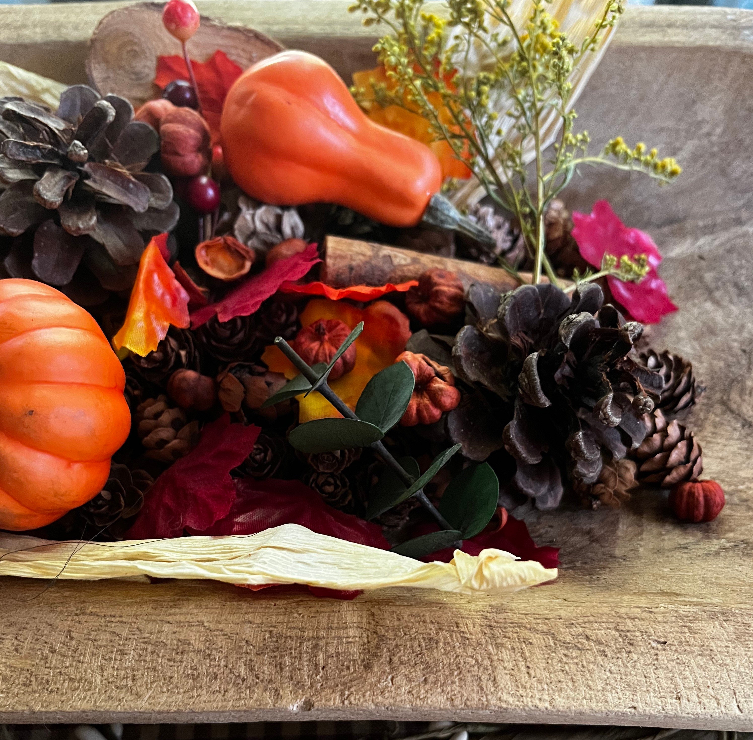 Fall Potpourri|Farmhouse Decor|Rustic Potpourri|Vase Filler - Thumbnail 4