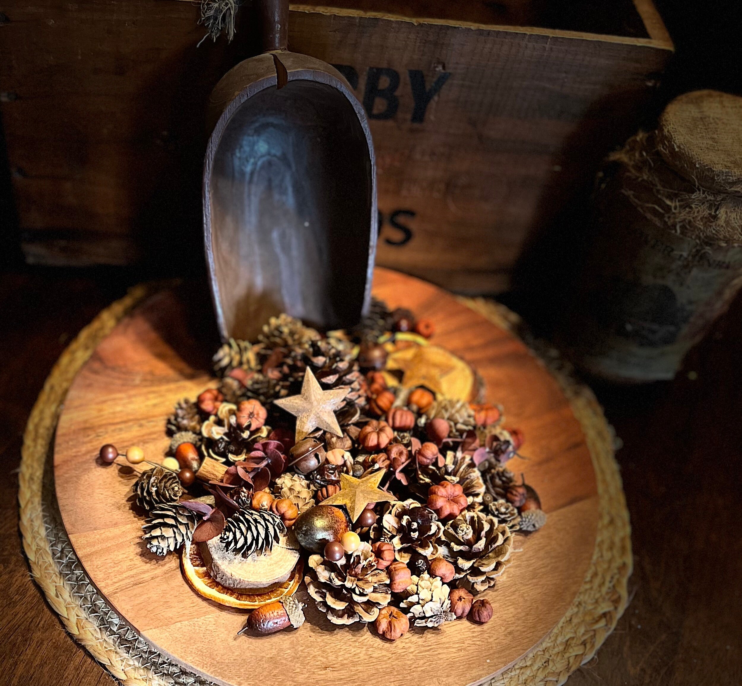 Primitive Fall Potpourri|Country Decor|Prims|5 cups|Primitive Decor - Thumbnail 3