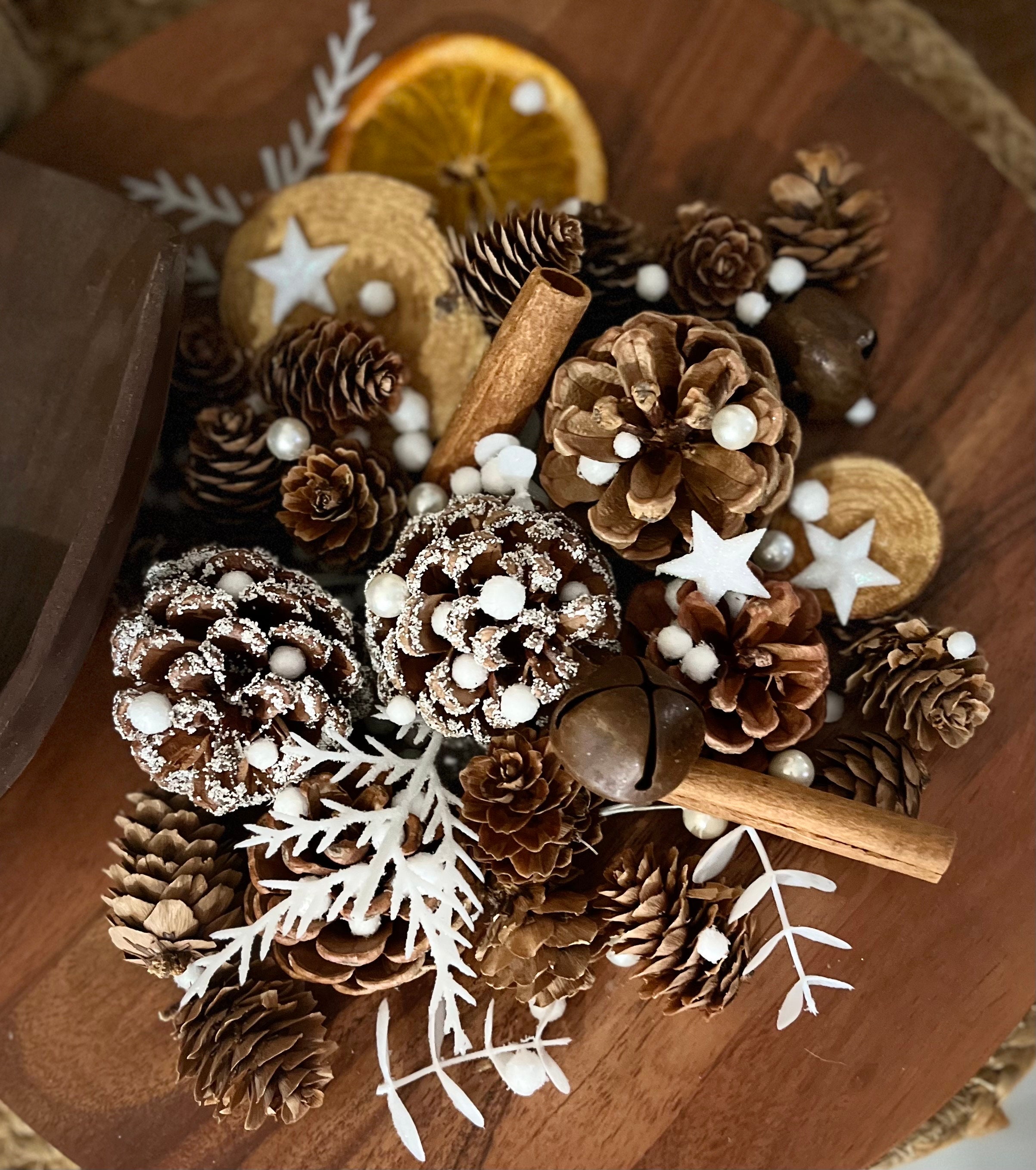 Winter White Christmas Potpourri|Farmhouse|Country Decor|Gift Ready - Thumbnail 4