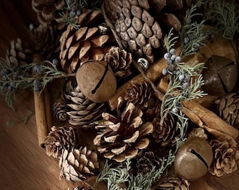 Rustic Forest Potpourri, Country, Earthy, Woodland , Gift Ready, Winter