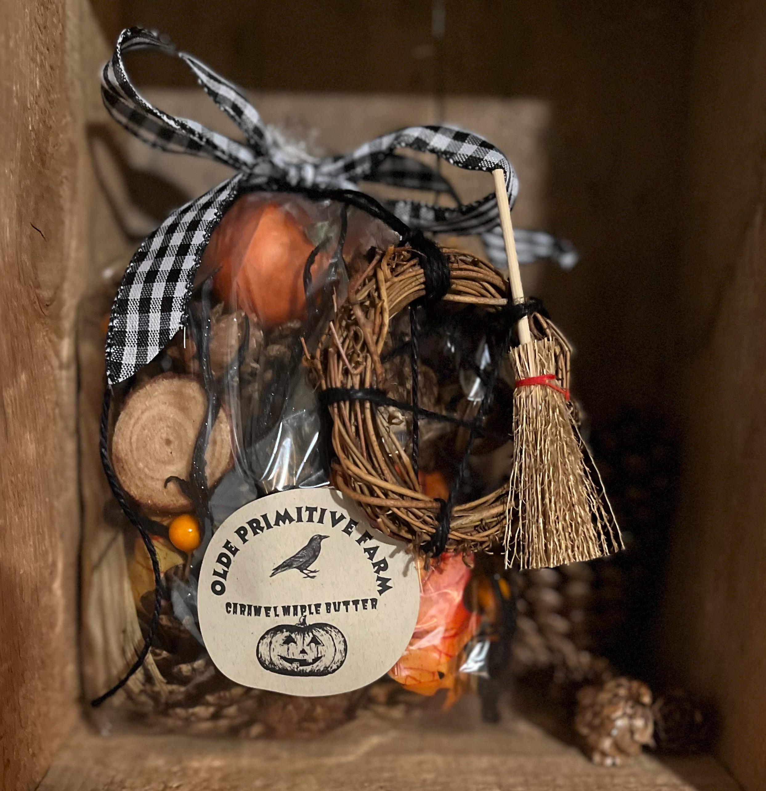 Halloween Potpourri|Fall Potpourri|Halloween Bowl Filler|Halloween Decor|5cups|Primitive Halloween Decor - Thumbnail 5
