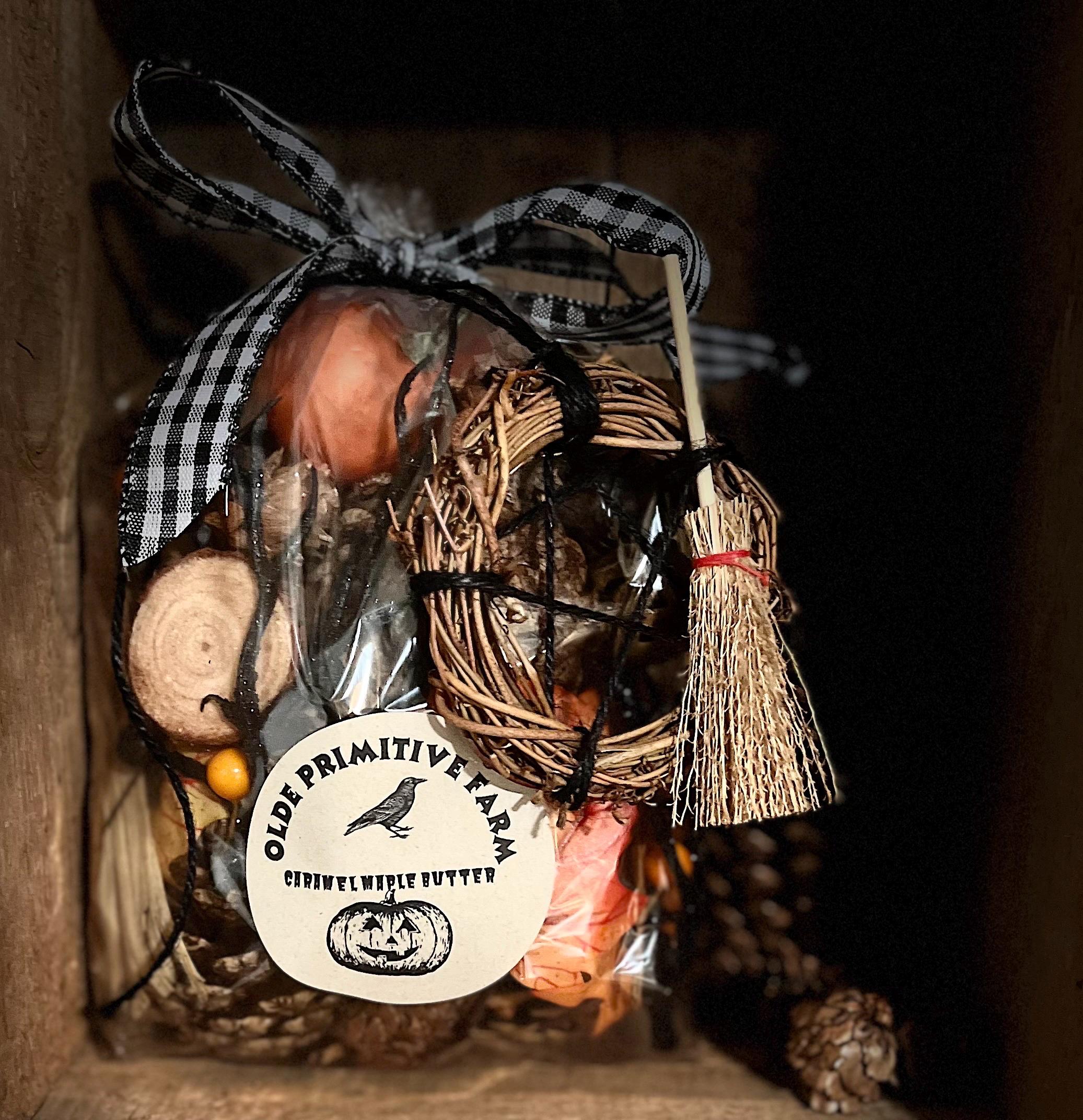 Halloween Potpourri|Fall Potpourri|Halloween Bowl Filler|Halloween Decor|5cups|Primitive Halloween Decor - Thumbnail 6