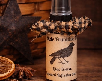 Primitive Potpourri Refresher Spray•Mini Room Spray (0.5 oz)