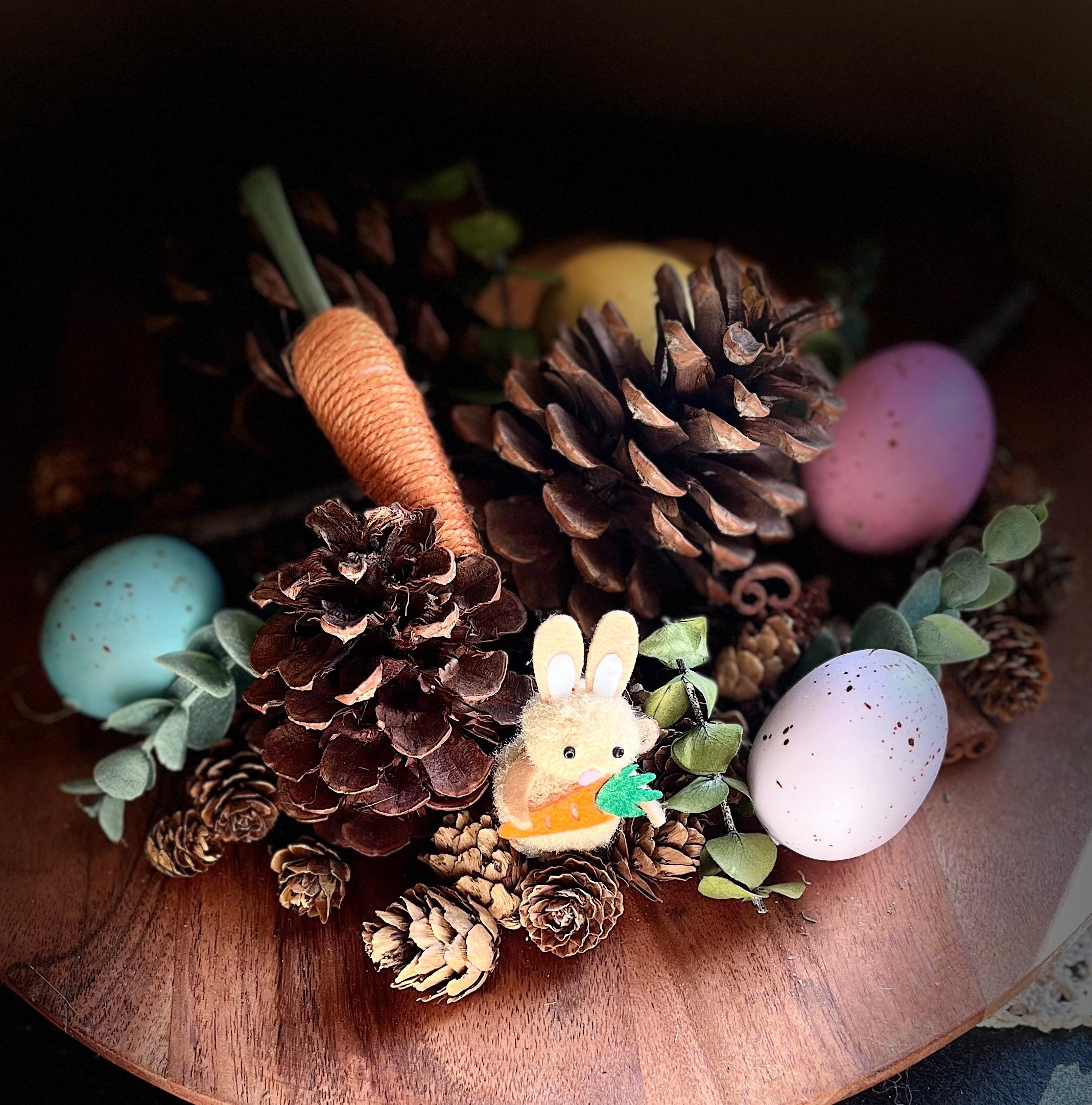 Easter Potpourri, Spring Bowl Filler, Bunny Decor, Easter Eggs - Thumbnail 4