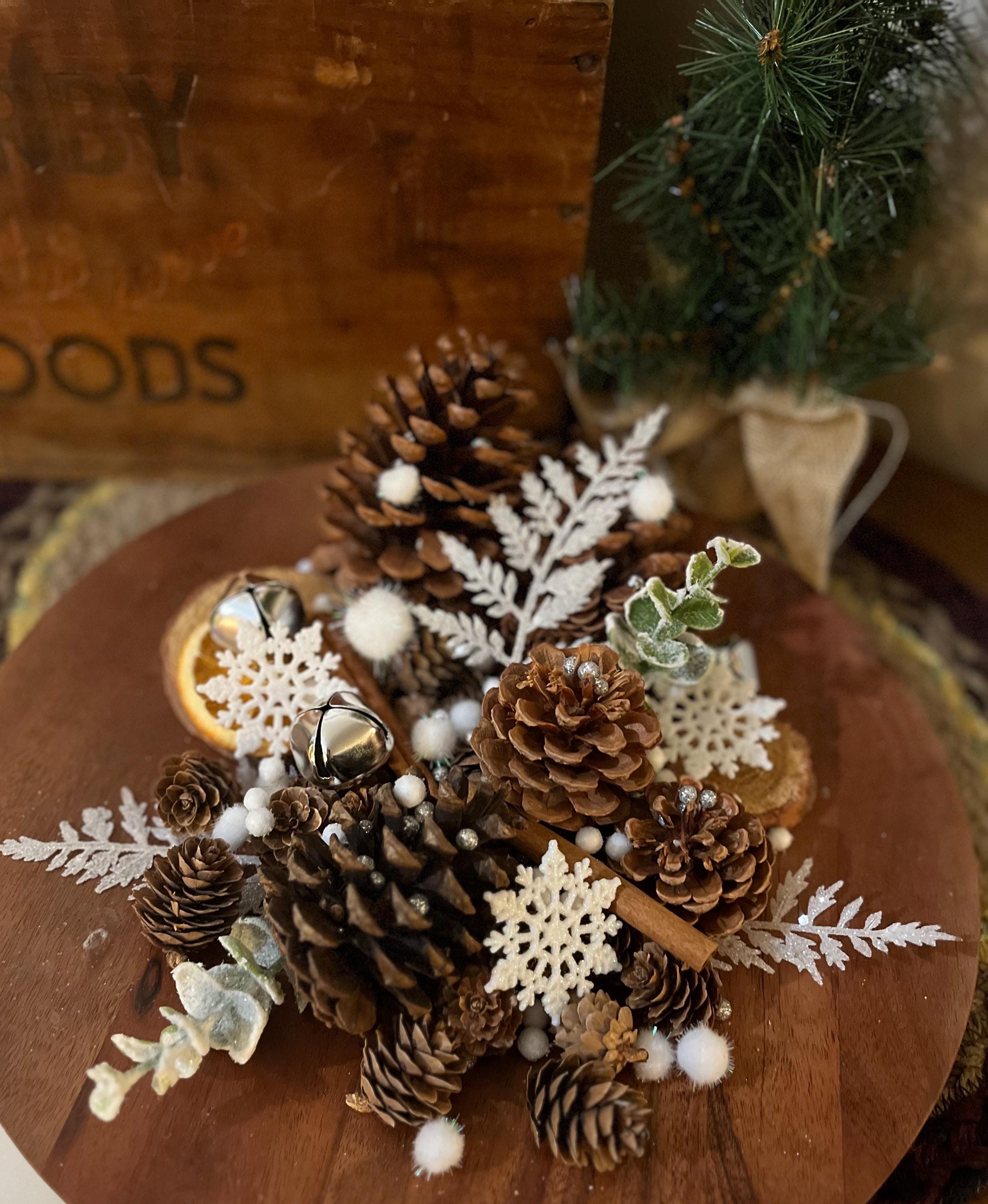 Snowflake Christmas Potpourri|Farmhouse|Country Decor|Christmas Gift - Thumbnail 2