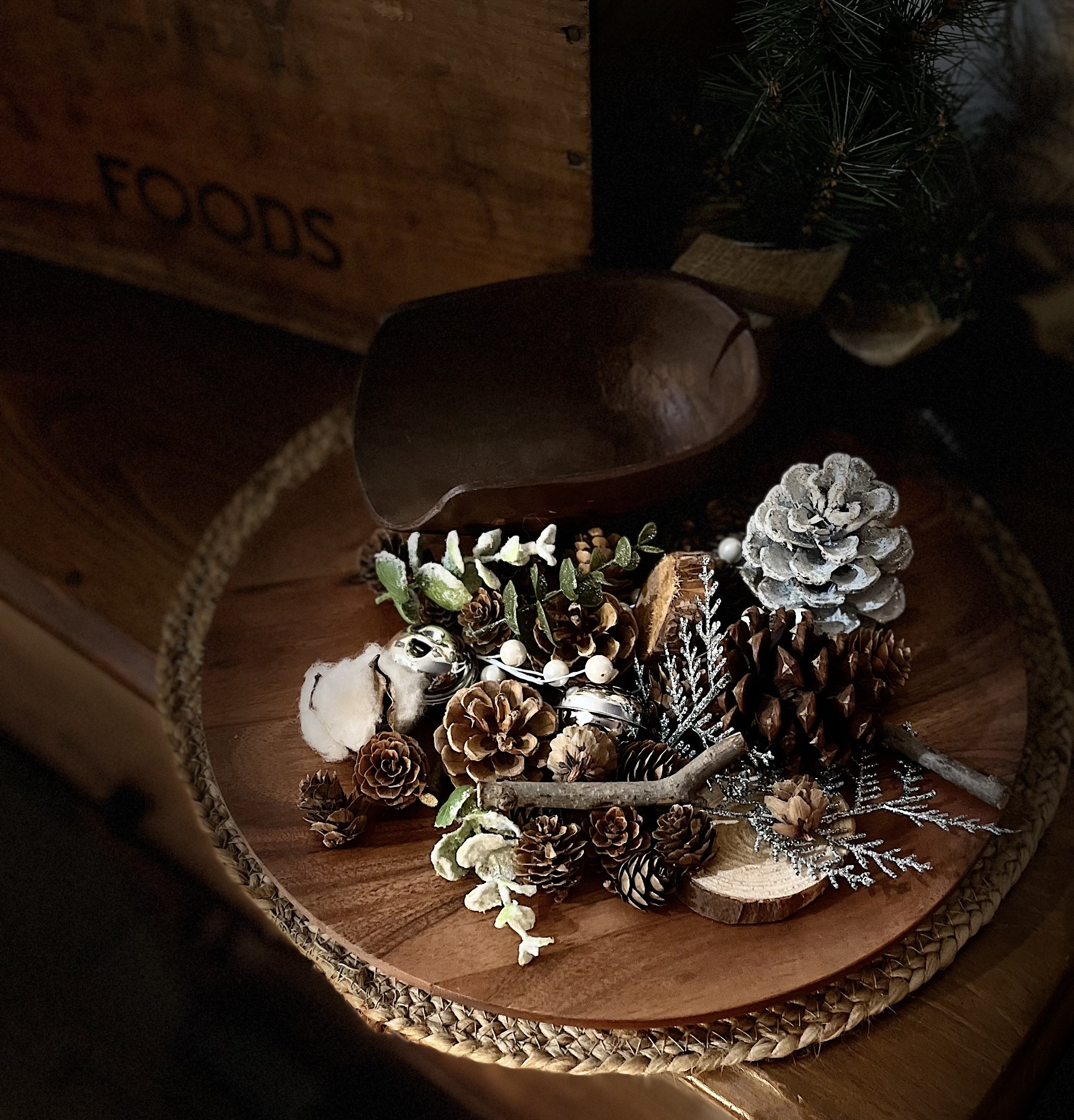 Christmas Farmhouse Potpourri|Country Decor|Vase Filler|Gift Ready - Thumbnail 2