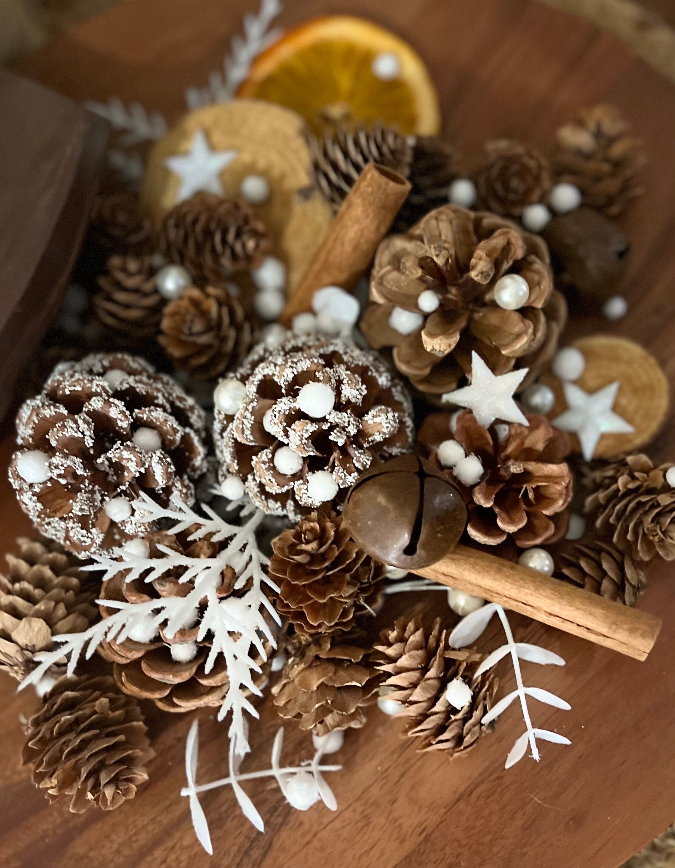 Winter White Christmas Potpourri|Farmhouse|Country Decor|Gift Ready - Thumbnail 5