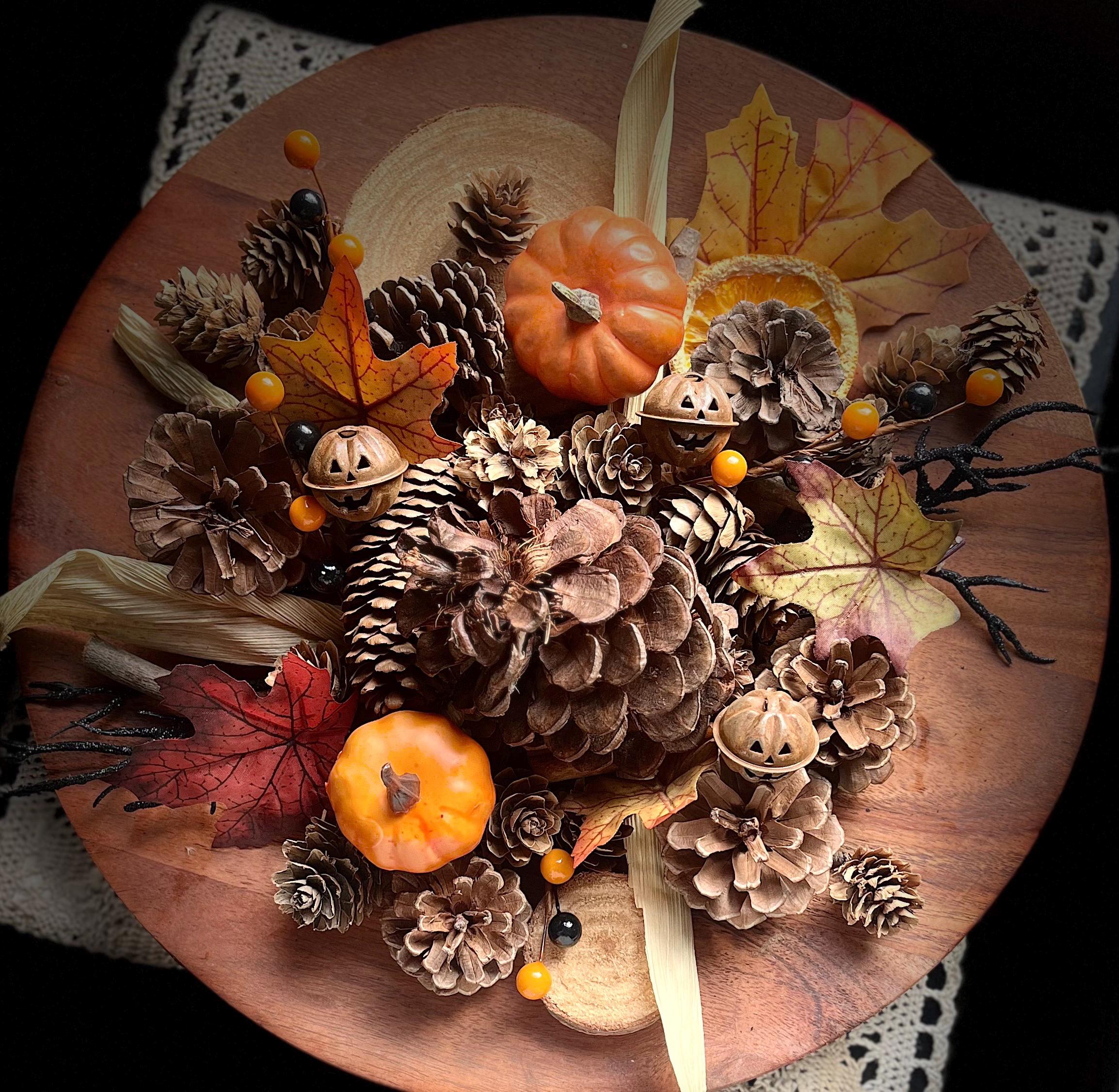 Halloween Potpourri|Fall Potpourri|Halloween Bowl Filler|Halloween Decor|5cups|Primitive Halloween Decor