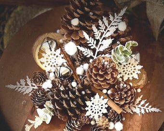 Snowflake Christmas Potpourri|Farmhouse|Country Decor|Christmas Gift