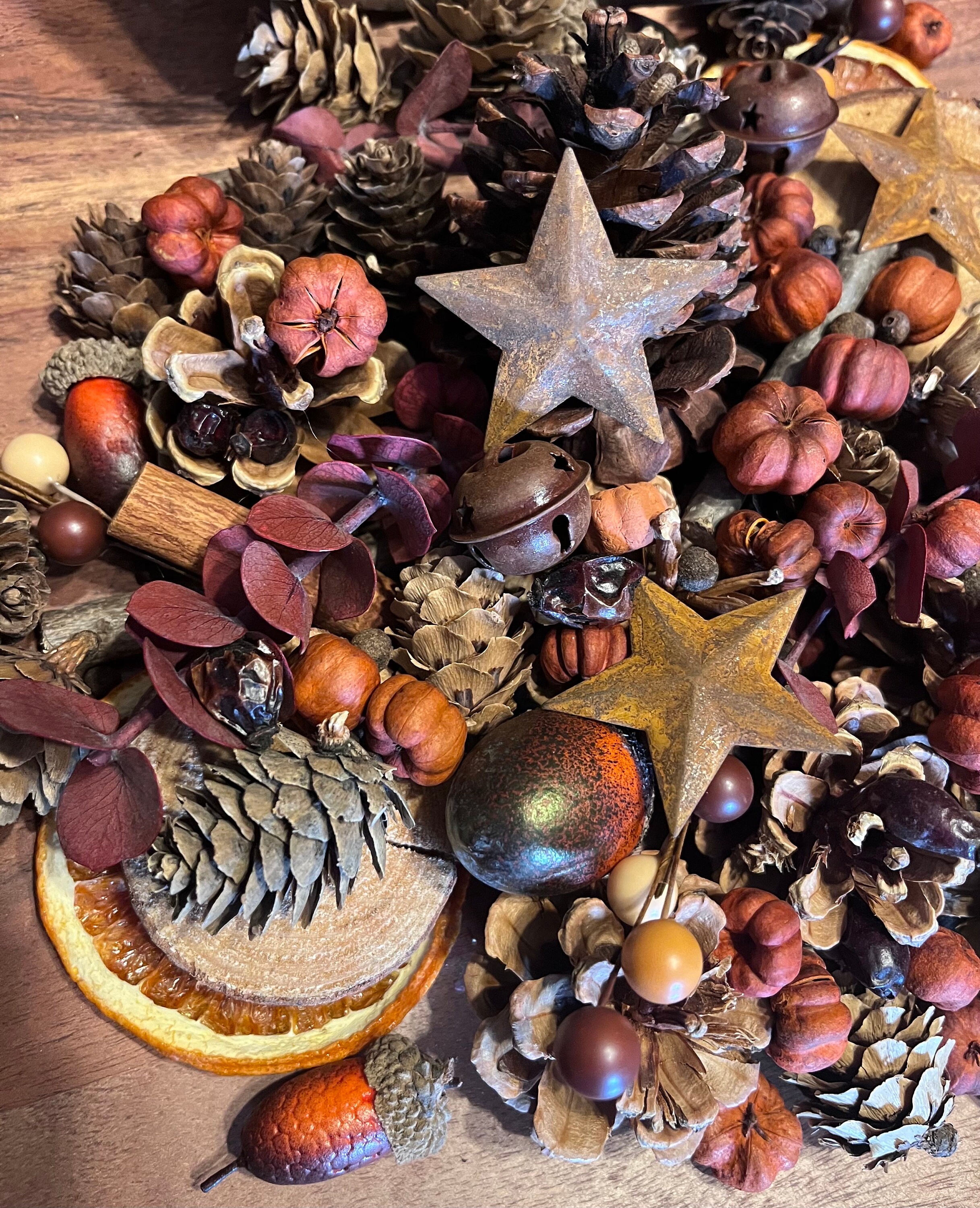 Primitive Fall Potpourri|Country Decor|Prims|5 cups|Primitive Decor - Thumbnail 2