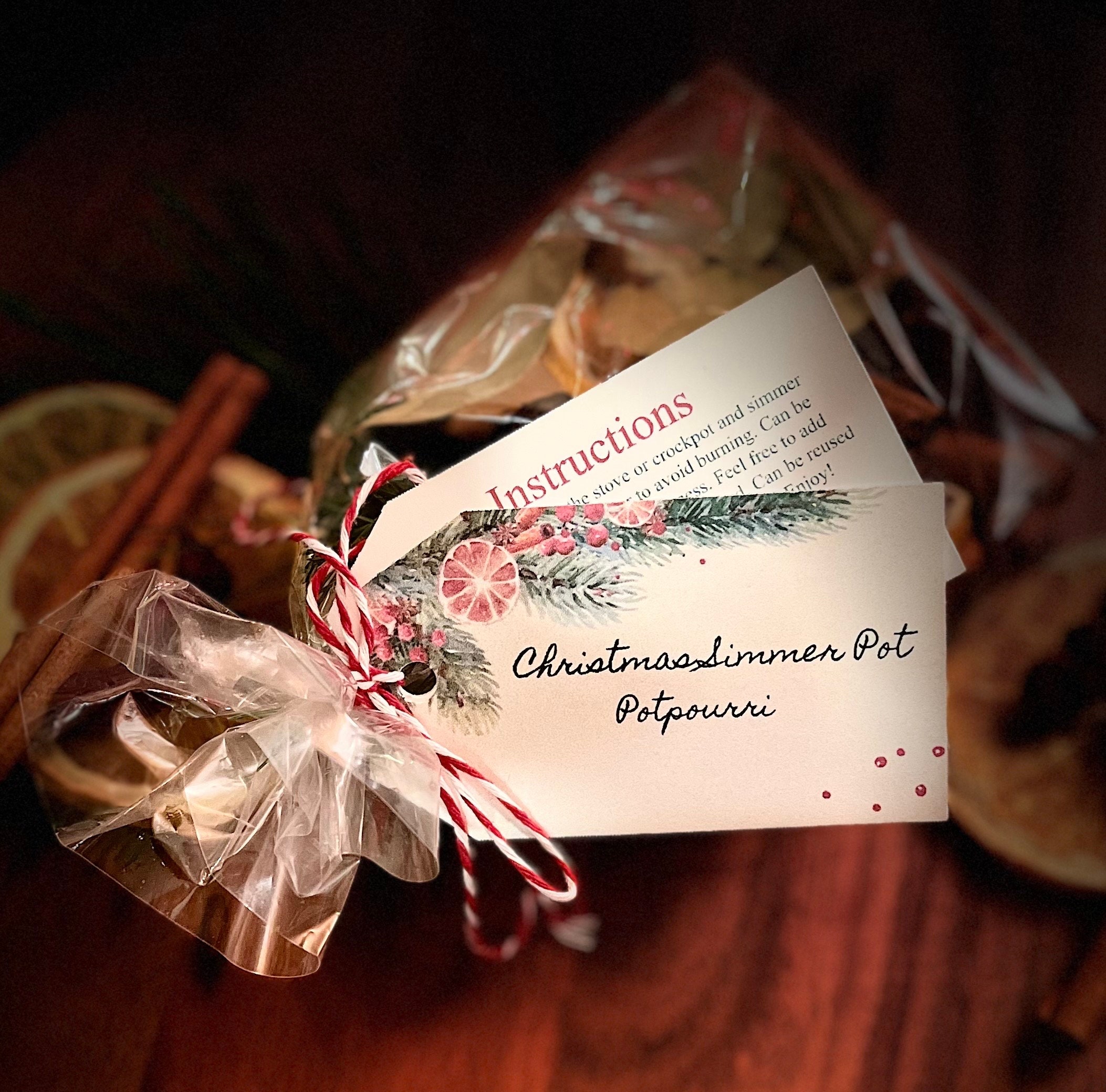 Christmas Simmer Pot Potpourri~ ~Teacher Gifts~Stocking Stuffer~Work gift