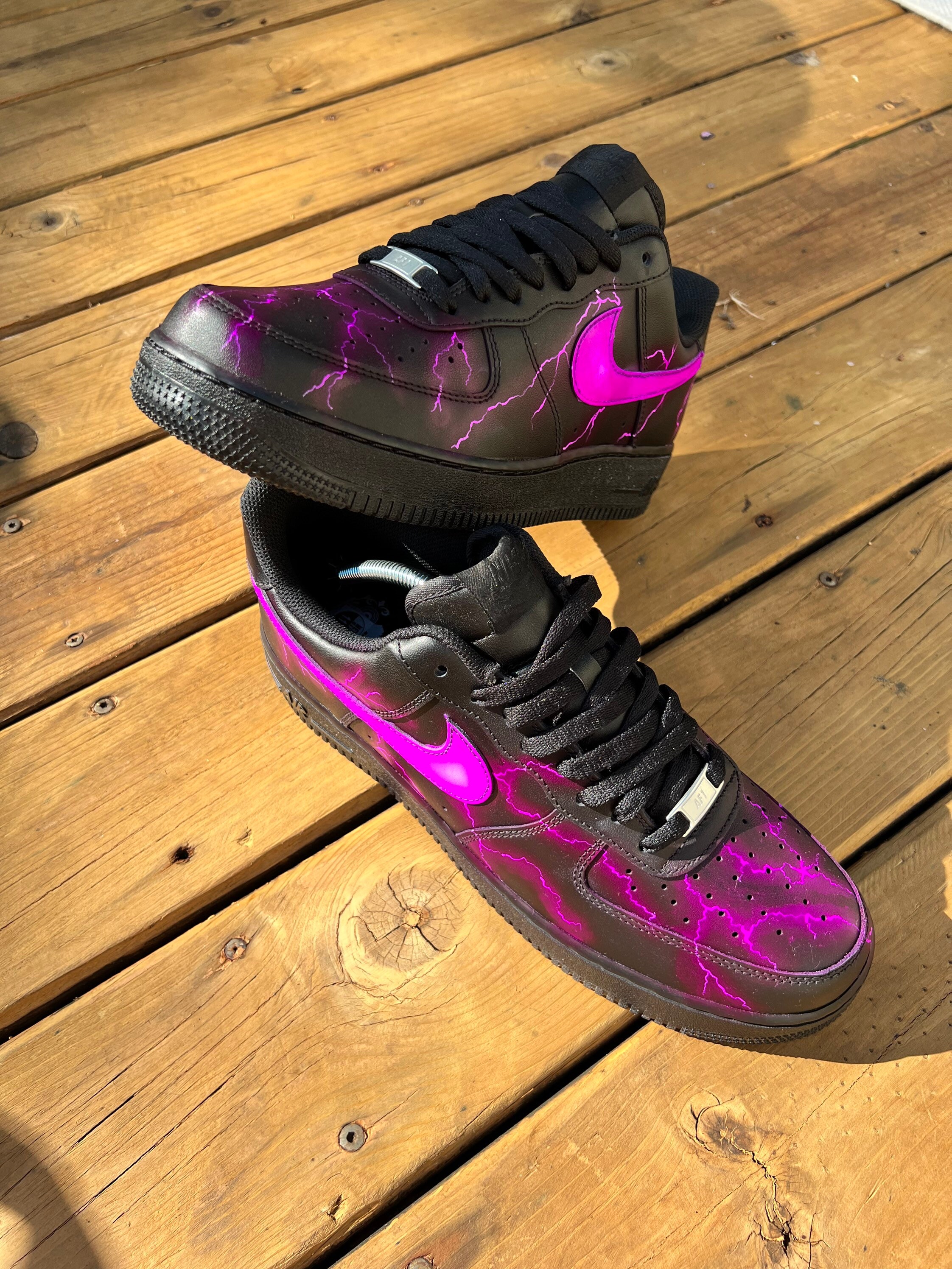 Black and purple af1 new arrivals