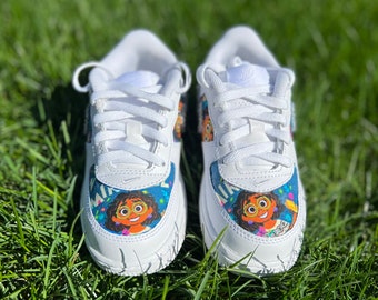 Kids Disney Encanto Air Force one. New. Made to order. Marabel. Toddler big kid little kid sneakers.