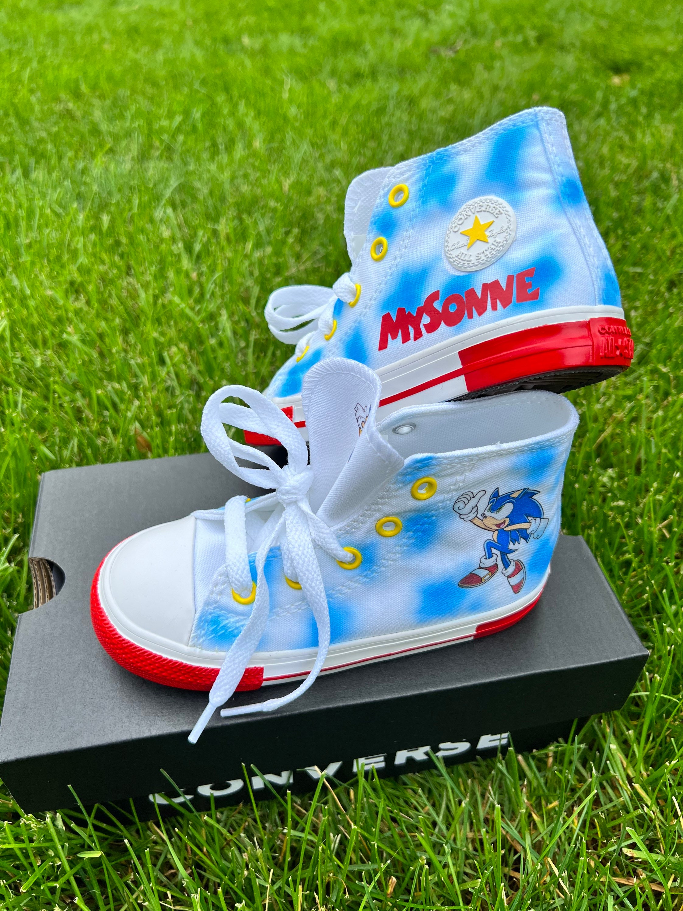 Sonic Air Jordan 13 Custom Shoes – JD13-42 – Customized Products Online  Store