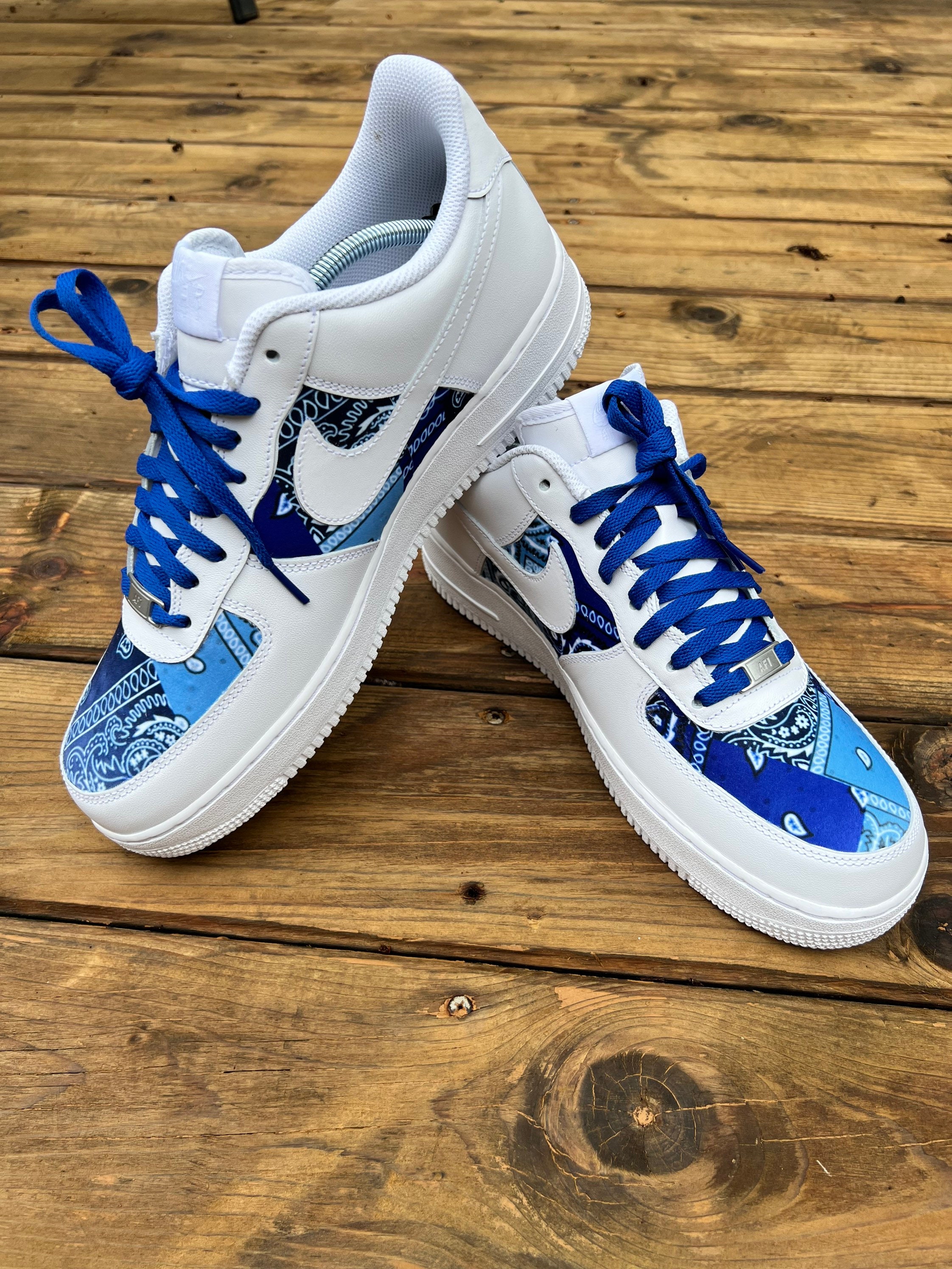 Nike Air Force 1 'Bandana' Custom Pre-Order – soletopia