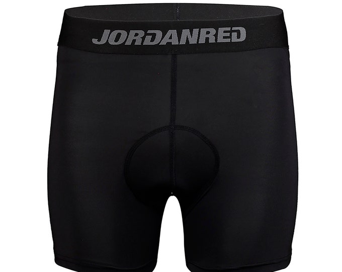 Black Padded Cycling Boxer (Underwear) with TMF Airmesh Pad