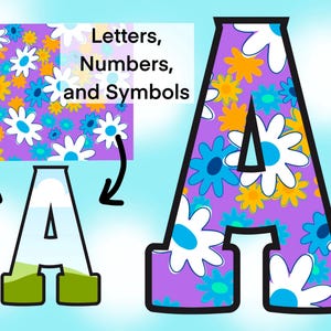 Canva Alphabet Template, Canva Frames, Easy Drag and Drop, Create your own Alphabet, Doodle, Letters, Numbers, Symbols, PNG, SVG, PDF