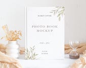 Hard Cover Book Mockup, Photo Album Mockup, Hard Cover Journal Mockup, 8x11 Book Mockup, Book Cover Mockup, Notebook Mockup, Guest Book Mock