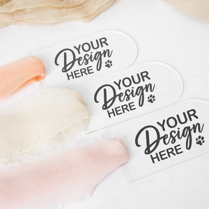 Acrylic Place Card Mockup, Wedding Place Card Mockup, Wedding Name Tag Mockup, Clear Acrylic Mockup, Wedding Stationery Mockup, Tag Mockup