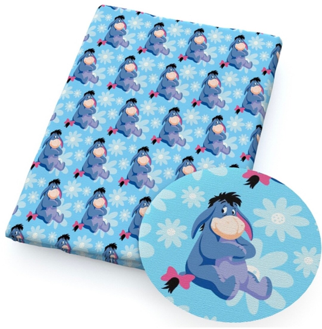 PRE ORDER Eeyore Winnie the Pooh Character Fabric Poly - Etsy