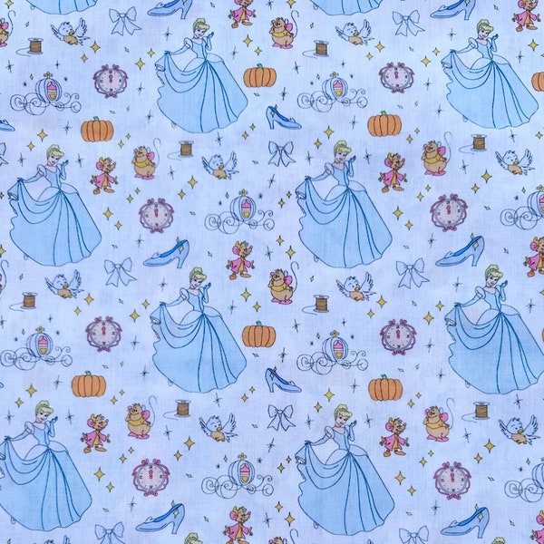 Cinderella Fabric Etsy