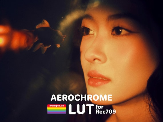 LUT AEROCHROME 35MM Film Simulation Professional Color Grading VideoLut PhotoLut filetype: .cube for Rec709 Film Emulation