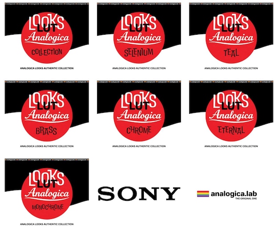 AnalogicaLooks Collection - LUT for Sony S-Log3 - For Professional Filmmaking and Photography