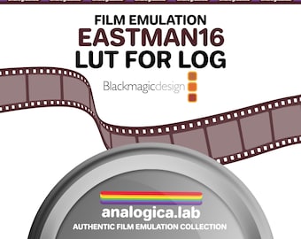 Film Emulation LUT - BMD Film Gen5 - For Professional Filmmaking and Photography 